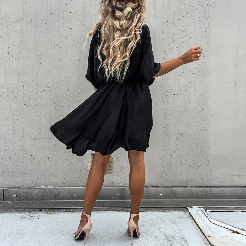 Venesia – Elegante Vrouwelijke Flowy Jurk