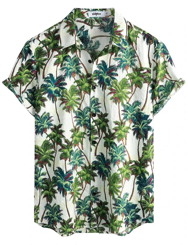 Lorenzo – Heren Polo met Trendy Print