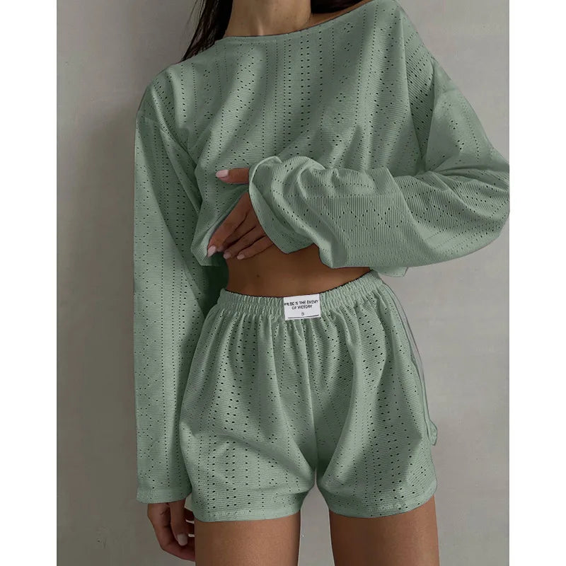 IsabellaOmbra Serenity Lounge Tweedelige Set Voor Vrouwen
