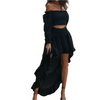 Elena – Boho-Chique Dames Off-Shoulder Rok Set