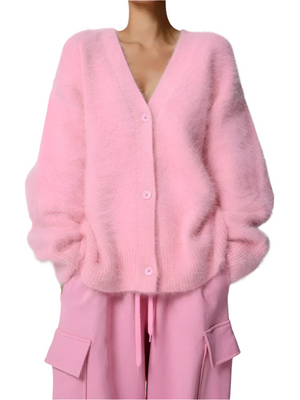 Chiara – Oversized Gebreid Damesvest voor de Herfst