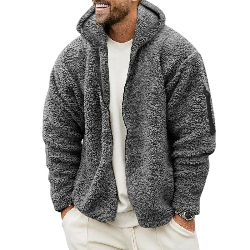 Driztone – Dubbelzijdige Fleece Heren Hoodie Jas