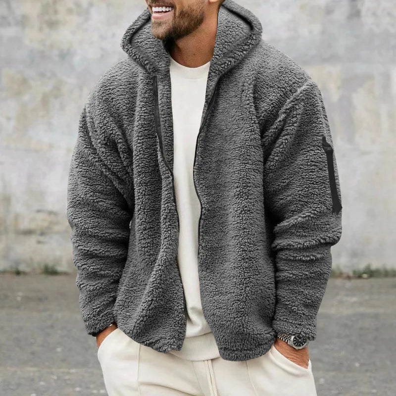 Driztone – Dubbelzijdige Fleece Heren Hoodie Jas