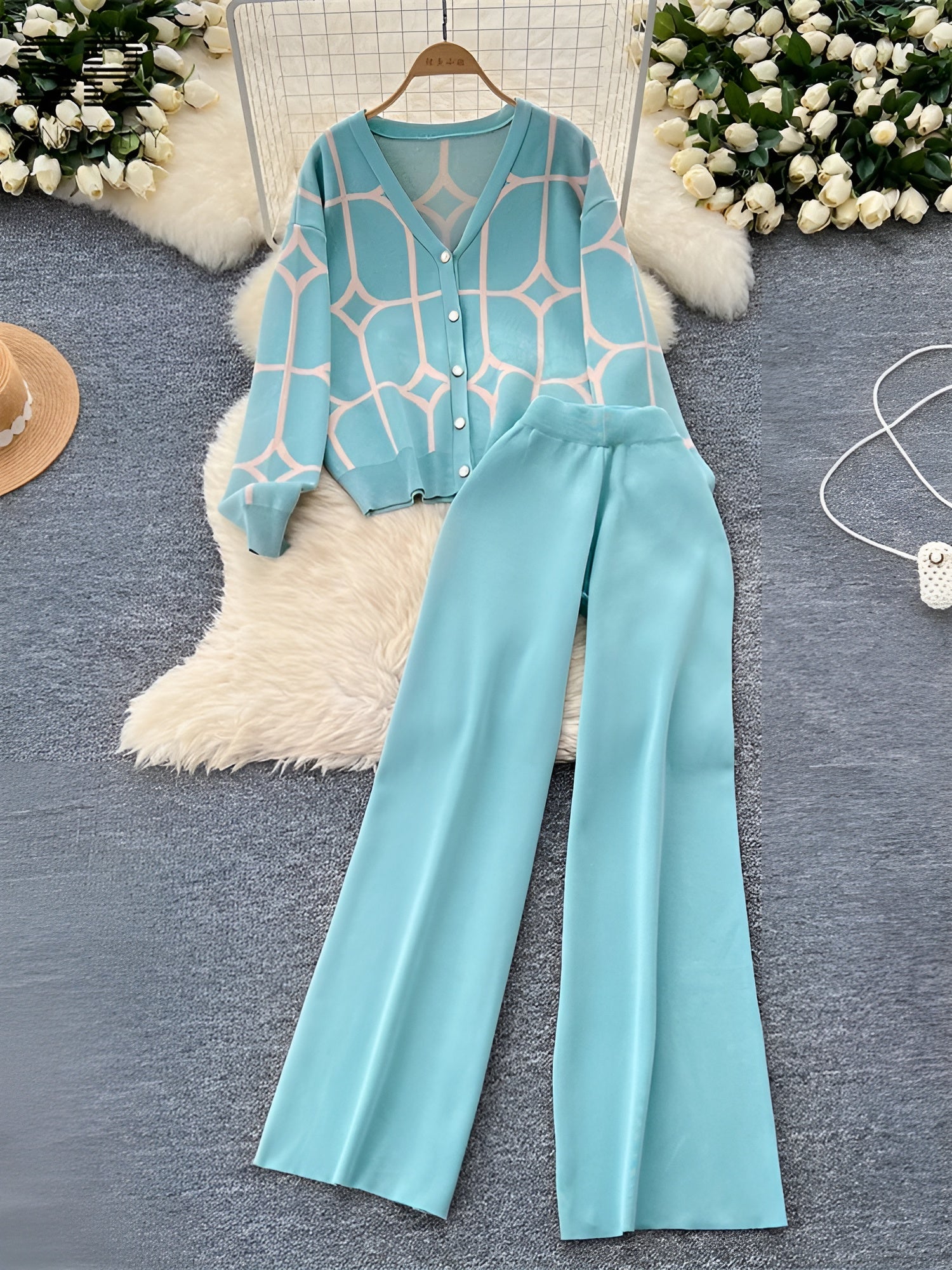 Eliana – Luxe Knit Dames Twee-Delige Set