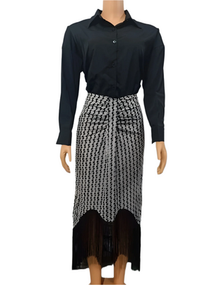 Sofia – Elegante Dames Zomer Skirt Set in Twee Delen