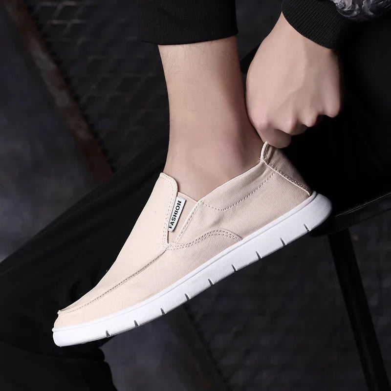 AdrianoVolta Heren Platte Canvas Schoenen Voor Mannen