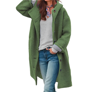 Elena – Dames Winterjas met Capuchon