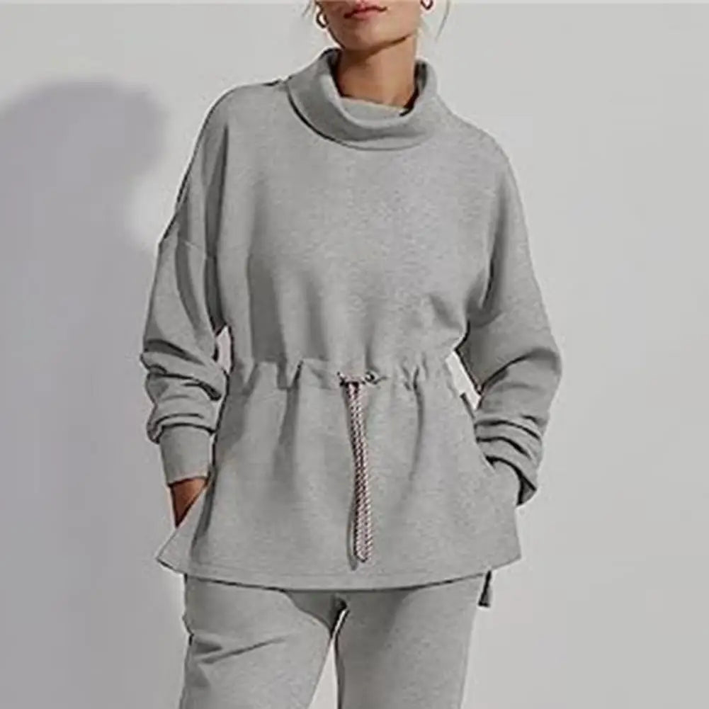 LorenzoFerraro Pullover met tunnelkoord