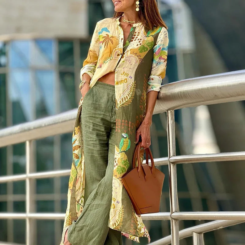 Freya – Luchtige Dames Linnen Zomerset