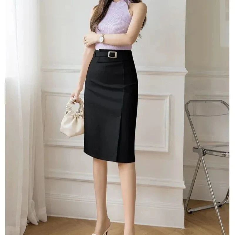 Camila – Elegante Dames Kokerrok voor Werk & Business