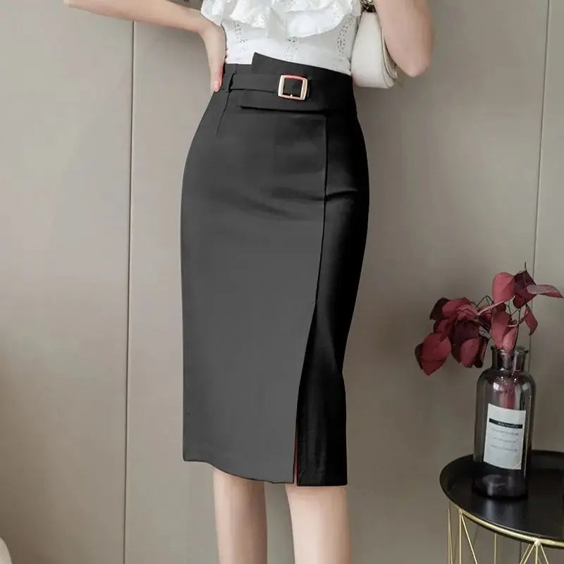 Camila – Elegante Dames Kokerrok voor Werk & Business