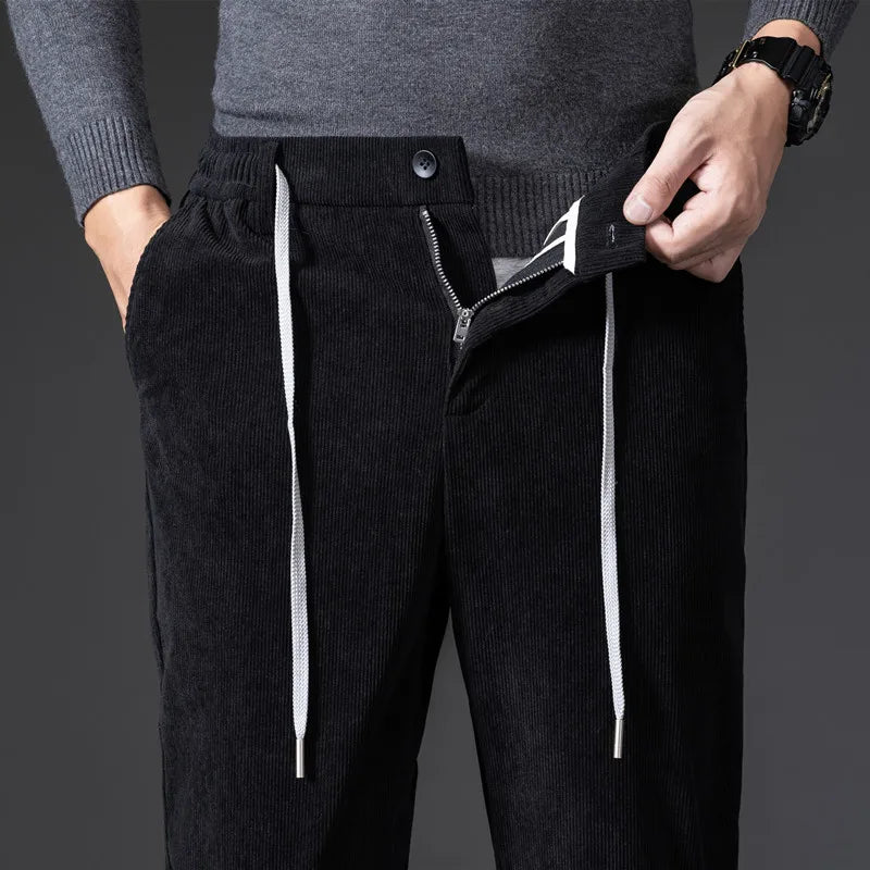 Lorenzo – Elegante Uniseks Corduroy Chino’s