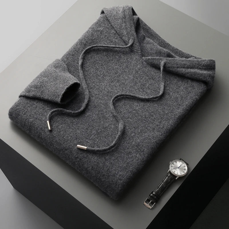 FabioSantini Gebreide Hoodie Heren
