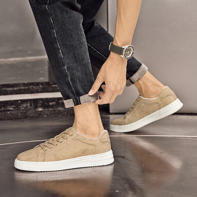 Lorenzo – Leren Heren Sneakers met Klasse