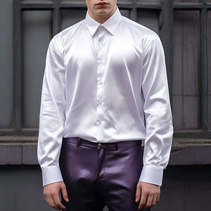 PaoloFiorini Luxe Satijnen Overhemden