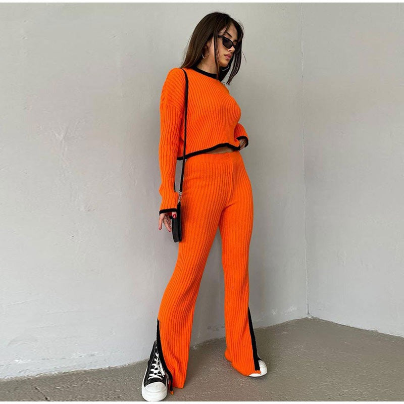 Desirée – Gebreide Dames Lounge Set met Elegante Pasvorm