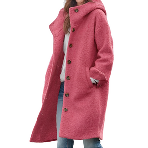 Elena – Dames Winterjas met Capuchon