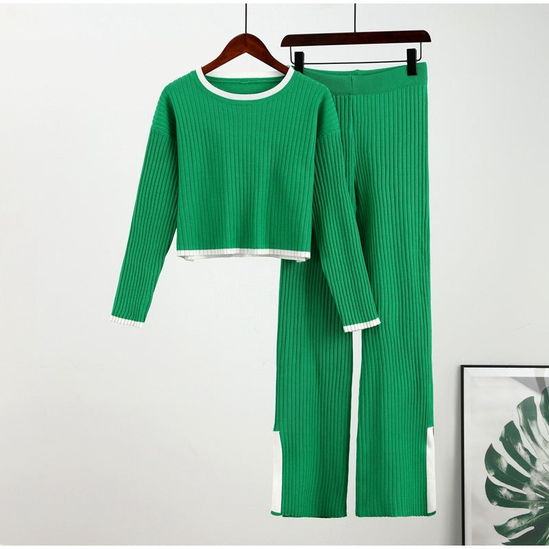 Desirée – Gebreide Dames Lounge Set met Elegante Pasvorm