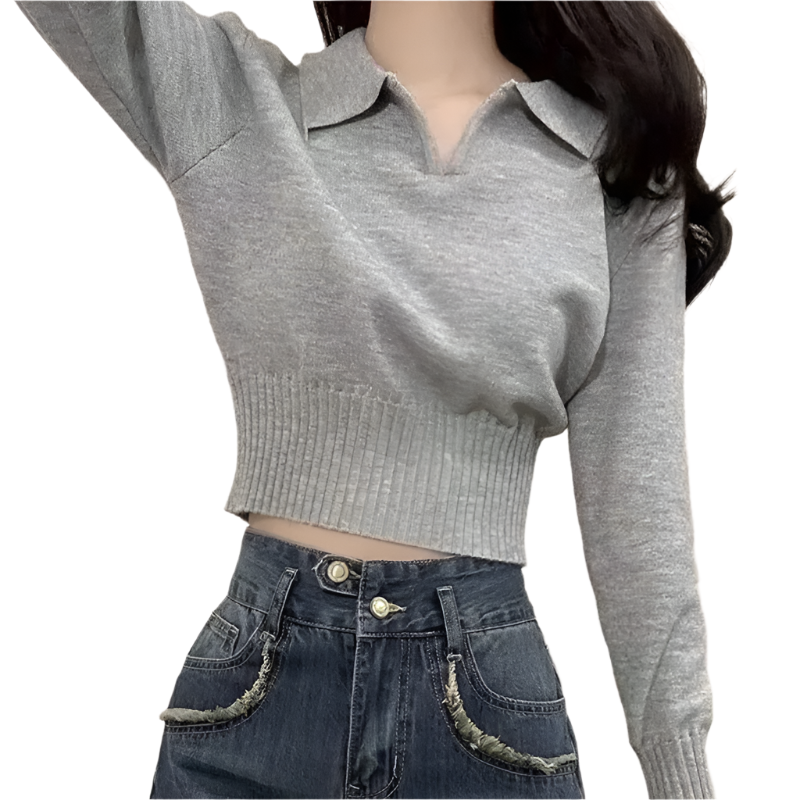 Isabella – Slim-Fit Gebreide Damestrui