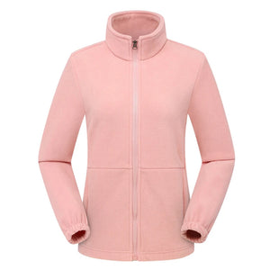 Luca – Unisex Fleece Jack met Ritssluiting en Hoge hals