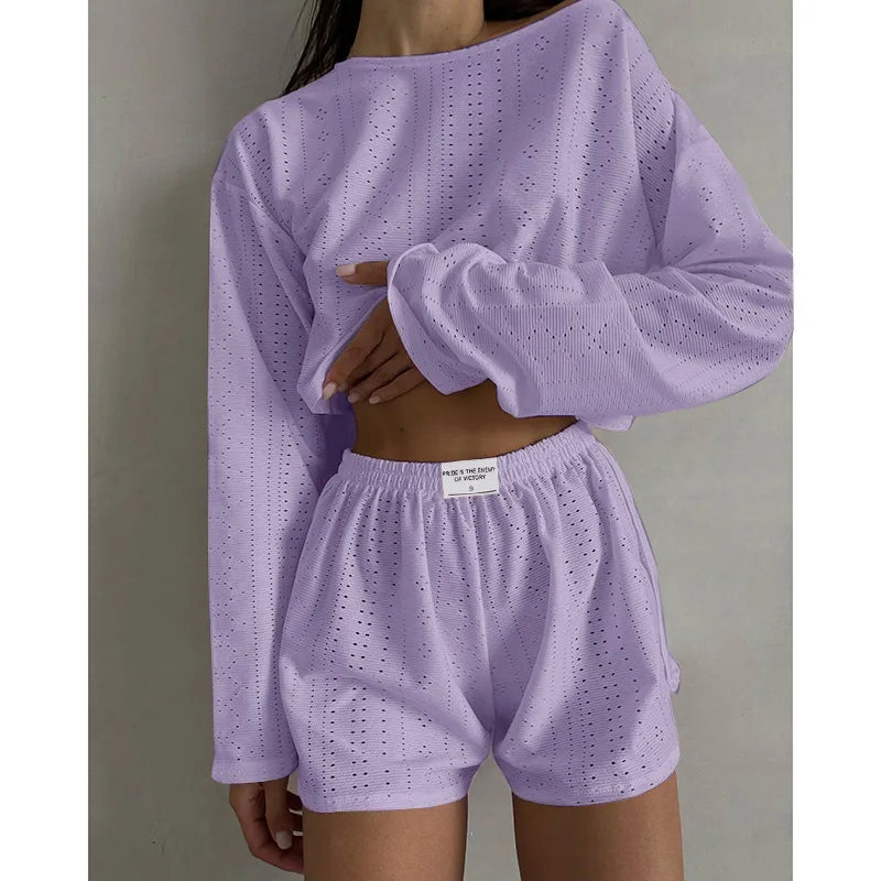 IsabellaOmbra Serenity Lounge Tweedelige Set Voor Vrouwen