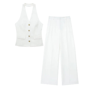 MarcoVassallo Casual halter chic voor vrouwen