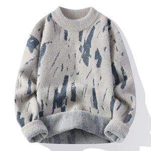 Gregorio – Heren Gebreide Trui van Wolmix met Casual Fit