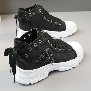 LucaIndigio™ Denim Delight Sneakers