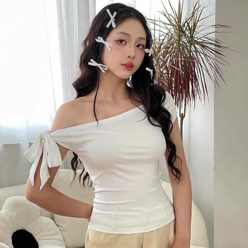 NicolaSarti Asymmetrisch T-shirt Casual Top