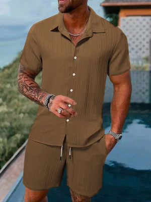 Pietro zomers herenoverhemd