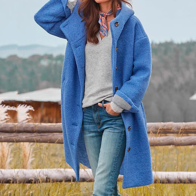 Elena – Dames Winterjas met Capuchon