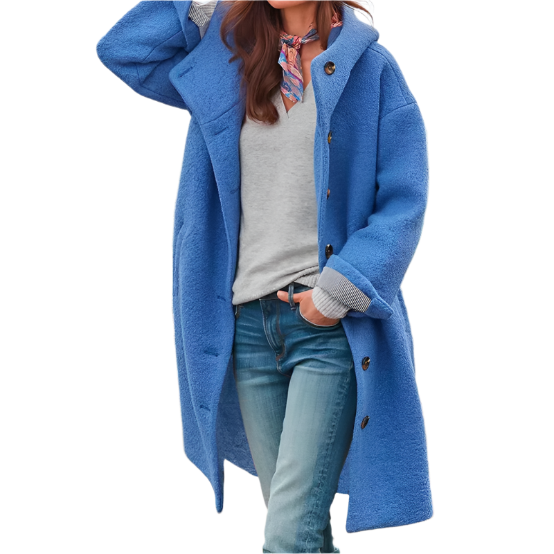 Elena – Dames Winterjas met Capuchon