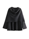Faye – Elegante Damesjas met Sjaalkraag