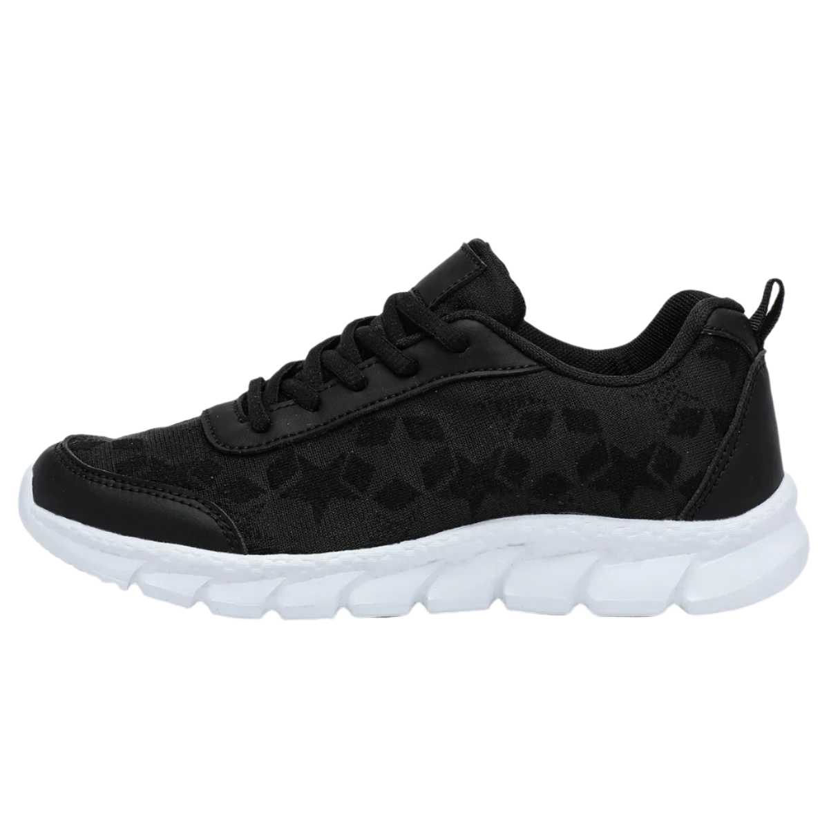 Minda – Comfortable Dames Platform Sneakers met Vetersluiting