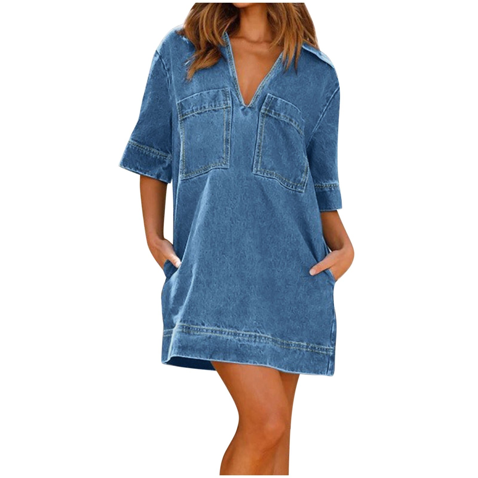 ValentinaRossi™ Denim Jurk