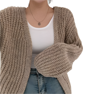 Elena – Dubbelgeknoopte Wolblend Dames Winterjas