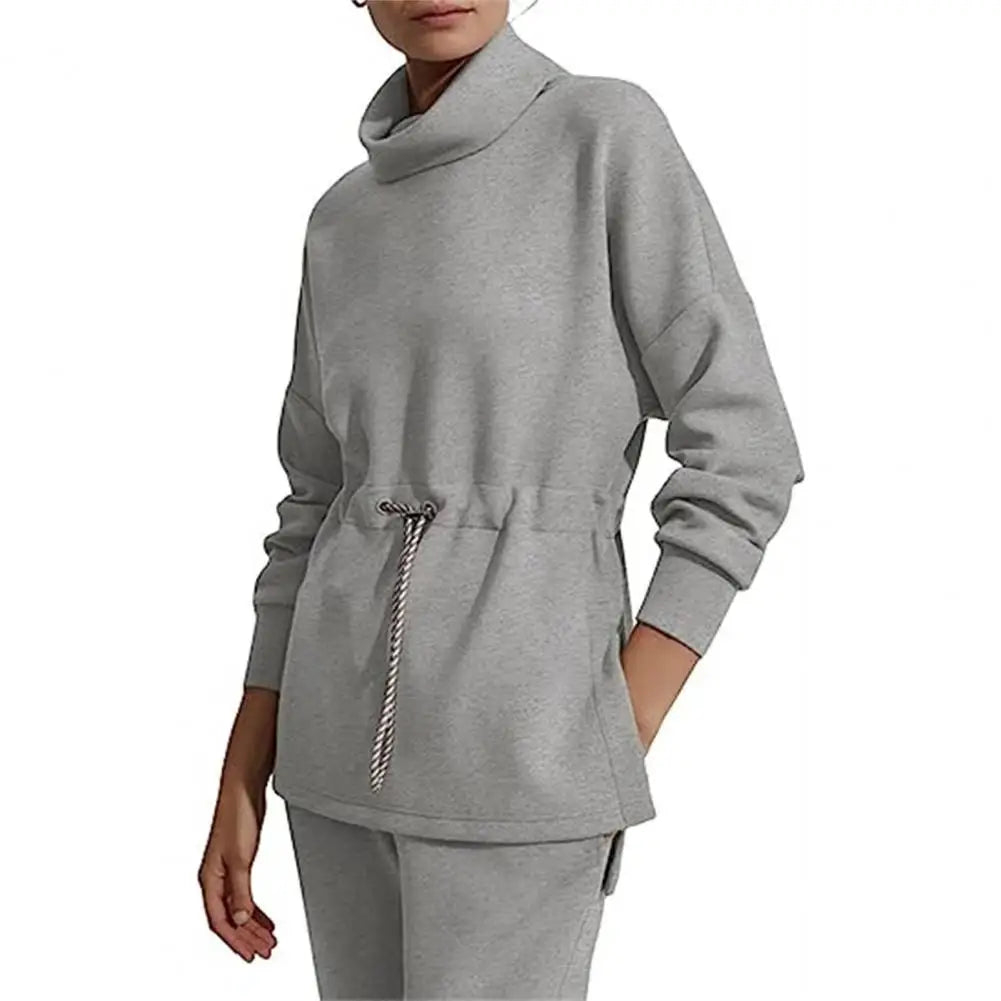 LorenzoFerraro Pullover met tunnelkoord