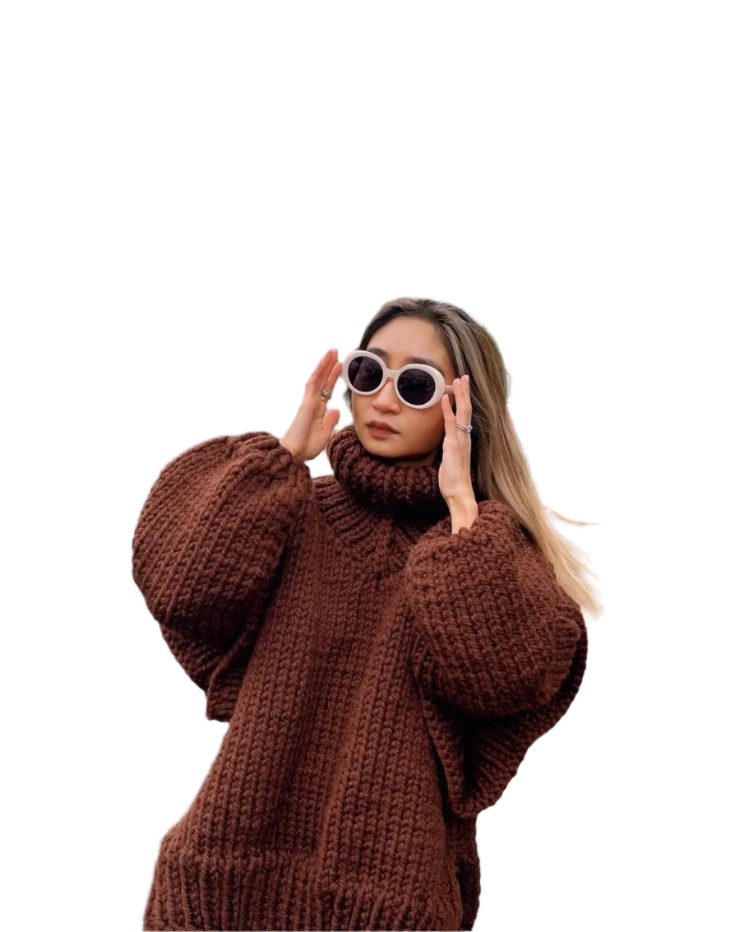 Britany – Gebreide Dames Coltrui voor Winter & Lente
