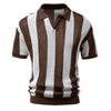 Enzo – Retro Mesh Gebreide Herenpolo