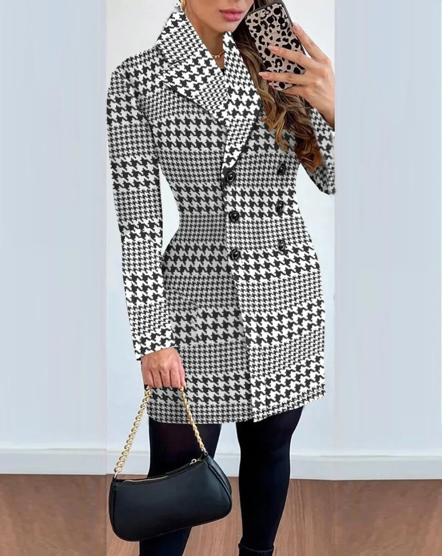 ValerioToscani Winter hoge stretch plaid