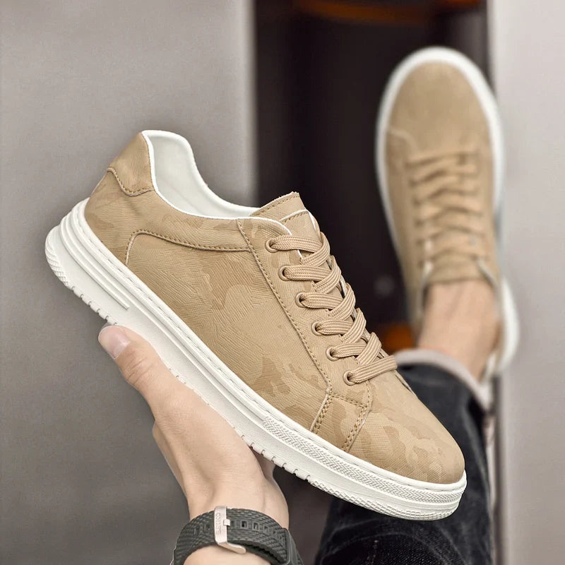 Lorenzo – Leren Heren Sneakers met Klasse
