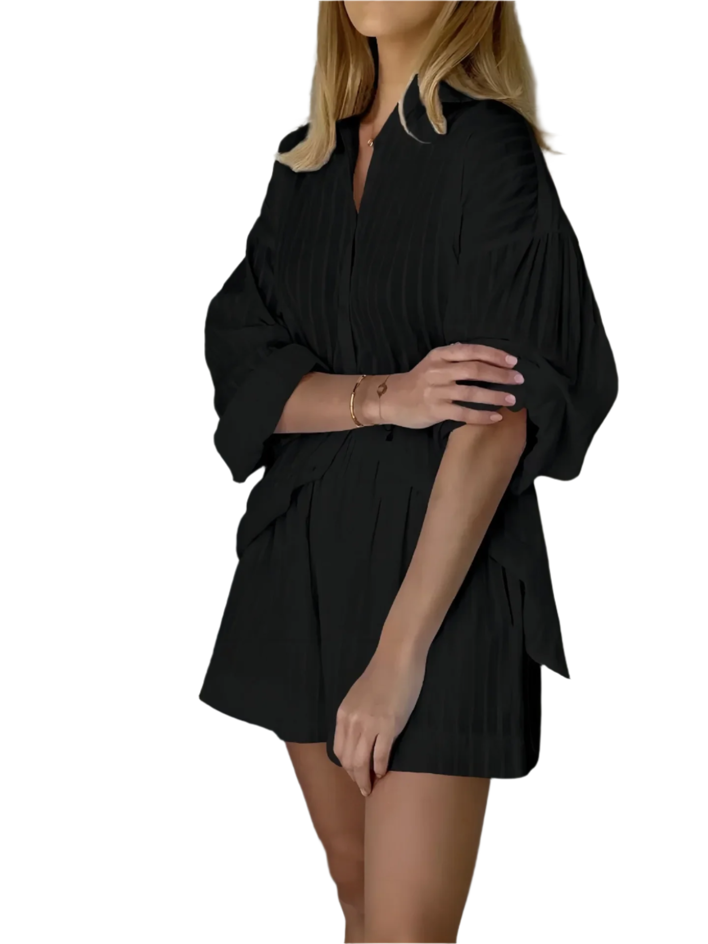 Gretchen – Elegante Zomer Set voor Vrouwen met Jacquard Look