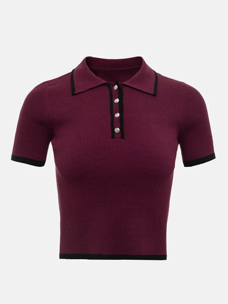 Lorenzo – Moderne Gebreide Heren Polo