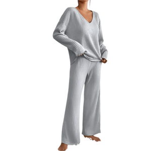 Elena – Comfortabele Gebreide Dames Loungewear Set