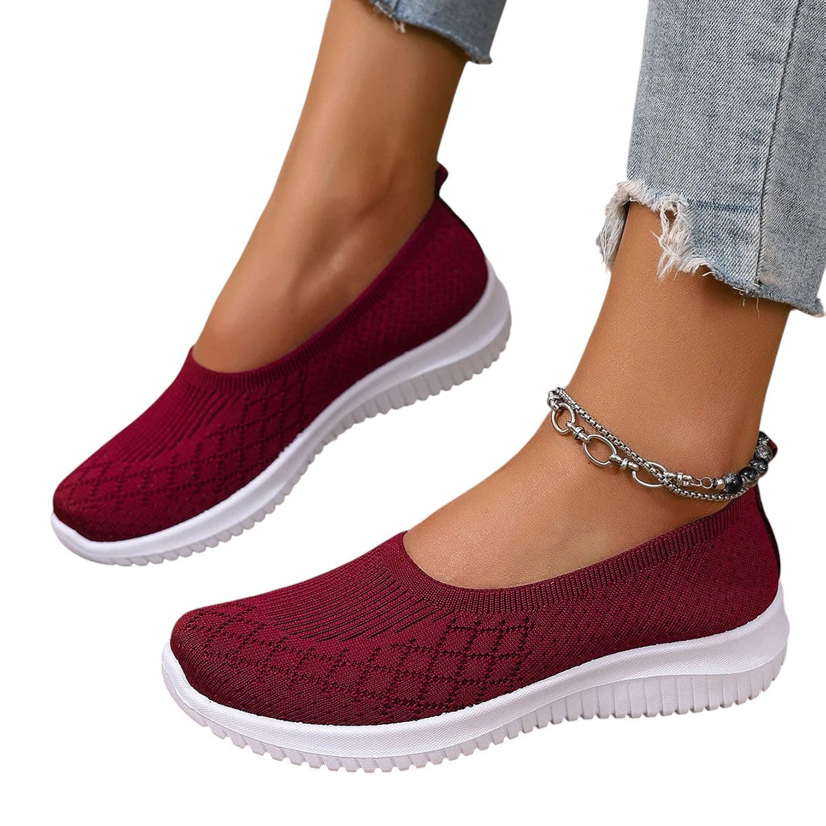 Valerie – Ademend Dames Zomer Comfort Loafers