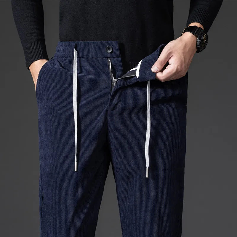 Lorenzo – Elegante Uniseks Corduroy Chino’s