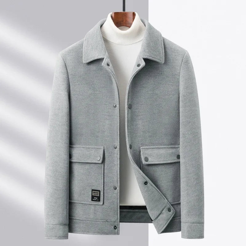 Alessandro – Heren Wool Blend Venti Jas