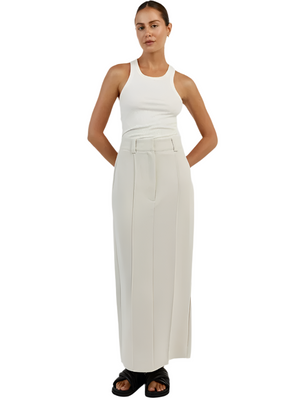 Sofia – Patchwork Hoge Taille Slim Damesrok