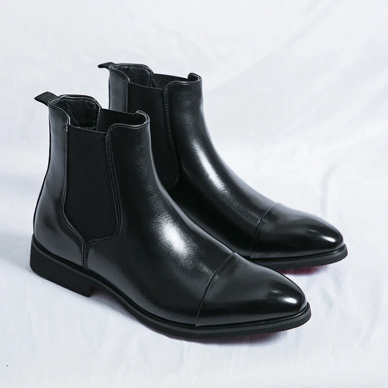Leonardo – Leren Chelsea Boots voor Heren