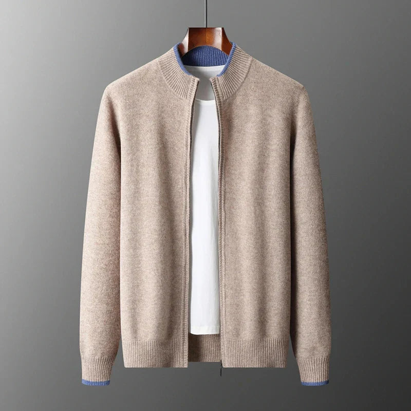 Lorenzo – Luxe Herenvest van Premium Wol
